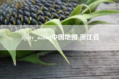 中国地图 浙江省