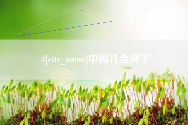 中国几金牌了