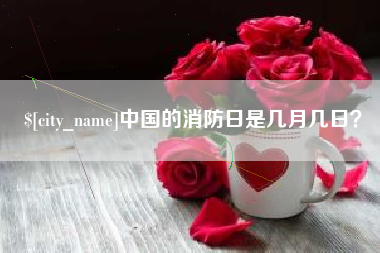 中国的消防日是几月几日？