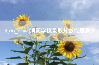 消防学校录取分数线是多少