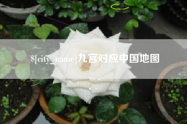 九宫对应中国地图