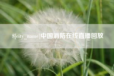 中国消防在线直播回放