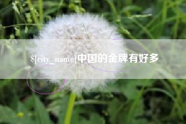 中国的金牌有好多