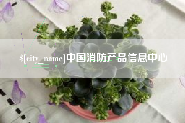 中国消防产品信息中心
