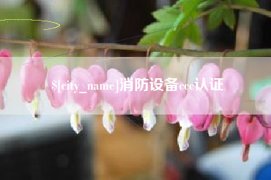消防设备ccc认证