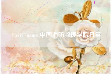 中国消防救援学院日常