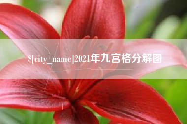 2021年九宫格分解图