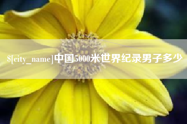 中国5000米世界纪录男子多少
