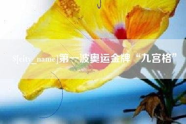 第一波奥运金牌“九宫格”