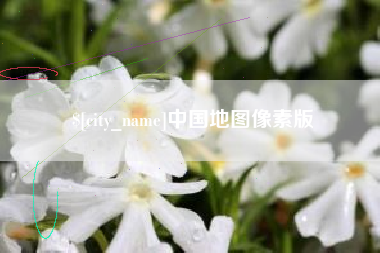 中国地图像素版