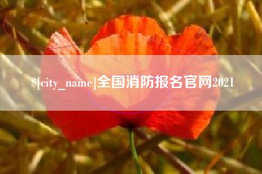 全国消防报名官网2021